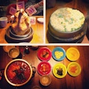 Late Dinner V gang ~~ @v_bobo @mm_lsm @eugeniechua @robbie_goh  #instafood #instamalaysia #korean #food #gangnam #88 #sidedise #nice #yummy #instadaily