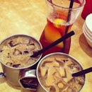 #iced #peach #tea #Macau #coffee #yuanyang #milktea #asian #drinks