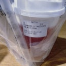 Strawberry Rock Salt Machiatto ($4.90)