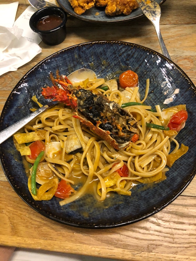Pasta With Lobster And Mussels