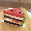 Juicy Watermelon Cake 