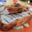 Crispy tender roast pork, simply irrestable located at Restaurant Kean Fatt SS3 Petaling Jaya #roastpork #pork #siewyoke #crispy #tender #juicy #delicious #foodporn #instafood #instapork #chinesefood #brianleowfoodhunt #foodporn #burpple #burpplekl #foodie #pj #malaysia