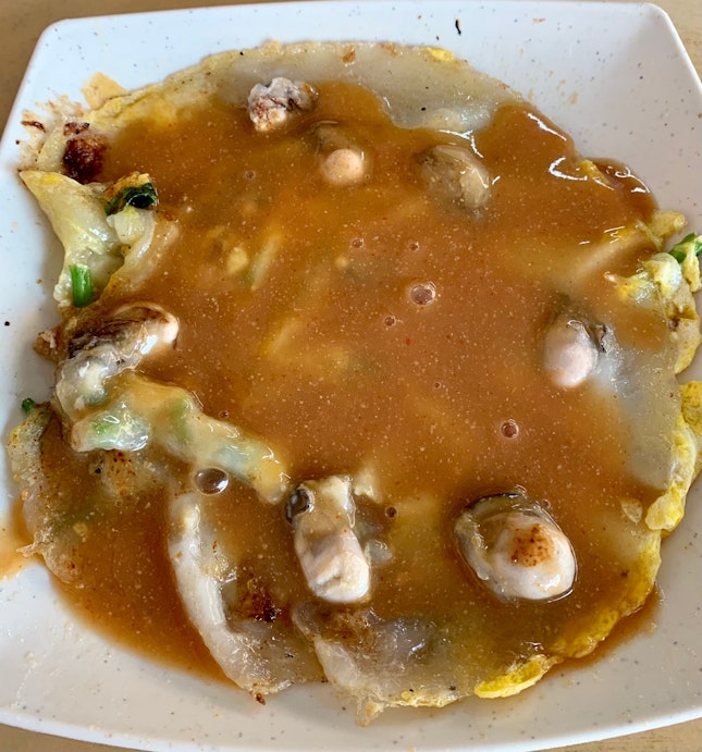 Taiwanese Oyster Omelette | $4.50