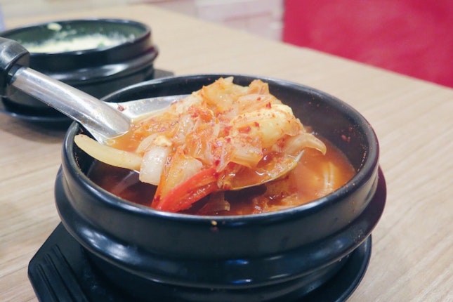 Kimchi Tofu Soup [$9.90]