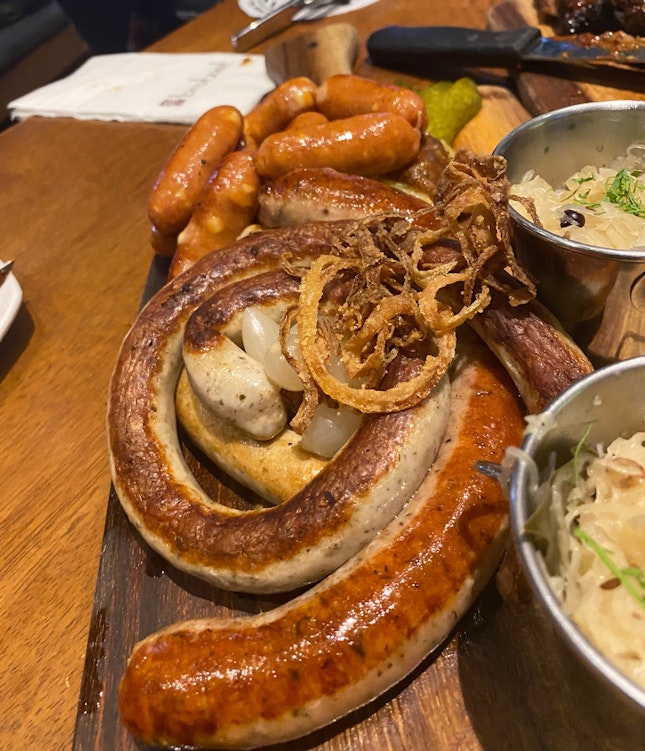 Sausage Platter For Sharing