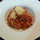 Spicy Mushroom Spaghetti