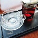 Blackcurrant and Hibiscus Tea by JING.