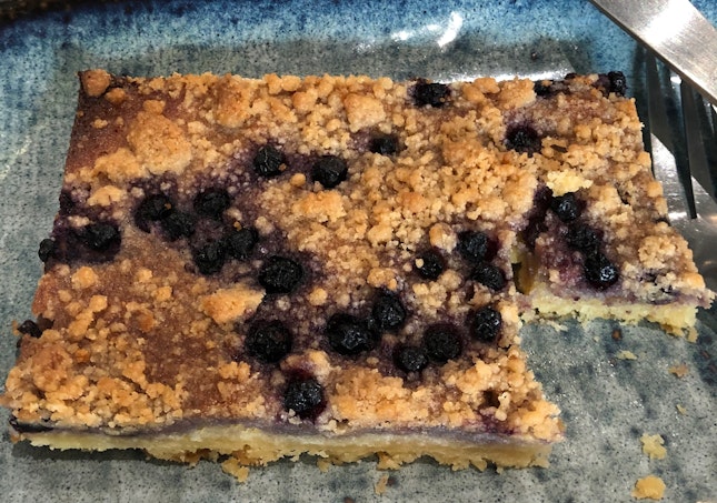 Blueberry Crumble-$3.9