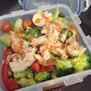 My #salad for #lunch!!!