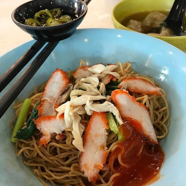 大姑 wanton noodle from Melaka.