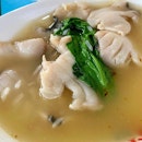 Simple Fish Porridge to fill the stomach.