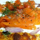 Salmon Pizza For $10.90