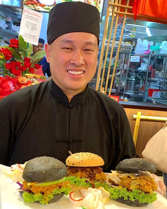 Wok In Burger @wokinburger Officially Opens  at JCube @jcube_mall 
_
Congratulations to Paul @paul_liew & Chef Wanye @chefzwayne_ on the official opening of @wokinburger in @jcube_mall 
_
Both 3 Gen Owners of KEK Seafood @kengengkee at Alexandra Village, turns their skill in Zi Char into a burger with wok hei, the breath of the wok.