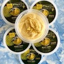 Another Birthday Care Pack from Jolin @j.oswel 
_
D24 Durian Mousse from @stinky_by_99oldtrees is 100% D24 pulp.