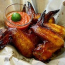 Yummy Bak Kwa marinated wings!
