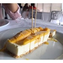 #Throwback Mango Cheesecake 🍰 Taking our own sweet time, enjoying the #dessert and #chat.