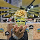 Ending the night with this Softserve Ice Cream covered in Caramel Popcorn at @sweetmonstersg.