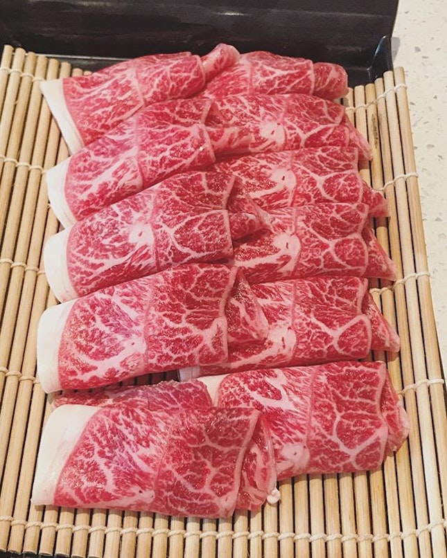 Beef slices for the #hotpot.
