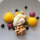The Early Fatback: Mango & Pony (mango & mascarpone pudding paired with cassis mousse, lychee sorbet, passionfruit meringue and blueberry gels) from Fat Lulu’s, situated along River Valley Road.