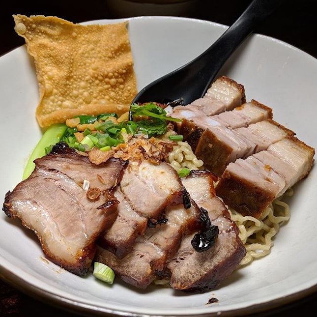 The Early Fatback: Double Roast Noodle from I Want My Noodle (@iwantmynoodle) at Shaw Centre.