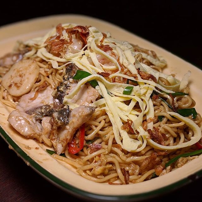 Mie Goreng Seafood from Kota88, a new  Indonesian-Chinese casual dining concept in Siglap (@kota88restaurant).