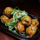 Nonya-style Chicken Meat Balls from Cook & Tras Social Library, Six Senses Maxwell (@cookandtras).