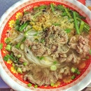 A good comfy noodles soup with beef for 30,000 viet dong which is abt sgd $2!