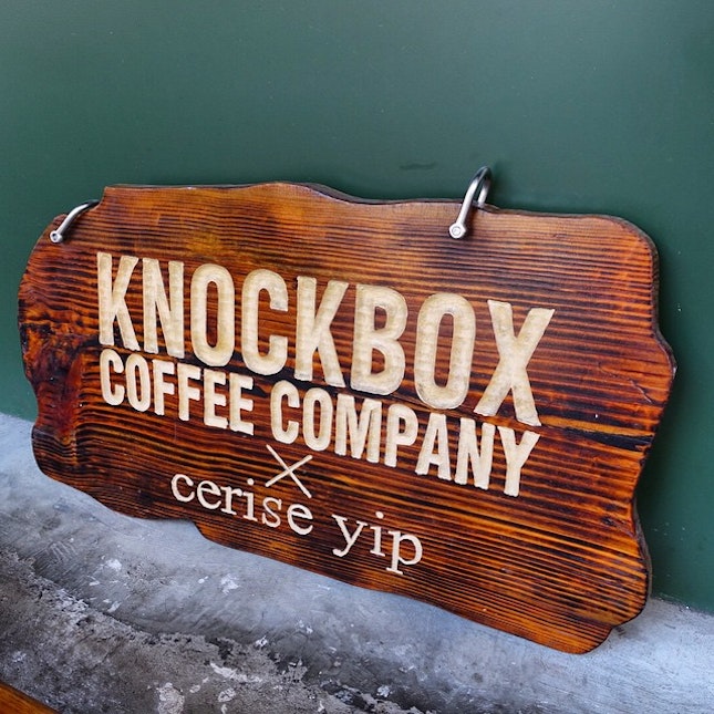 First stop of our cafe-hopping @ Hong Kong - Knockbox Coffee Company @ Mongkok!
