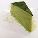 Green Tea Millecrepe Cake - what a pleasant surprise on a Tuesday afternoon!