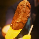 Iced #Mango coated with Dark #Chocolate, sinful indulgance