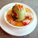 💕 Green Tea Creme Brûlée 💕 Green tea ice cream meets creme brûlée, such a perfect combo!