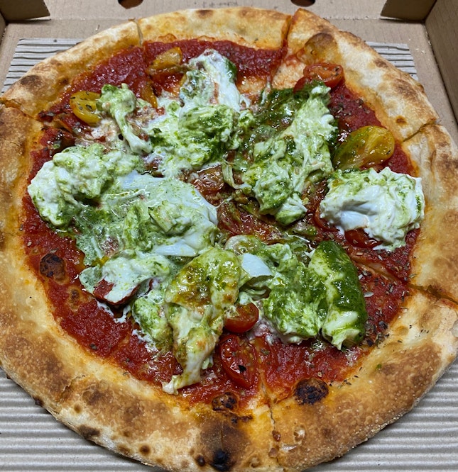 Burrata Pizza [$26]