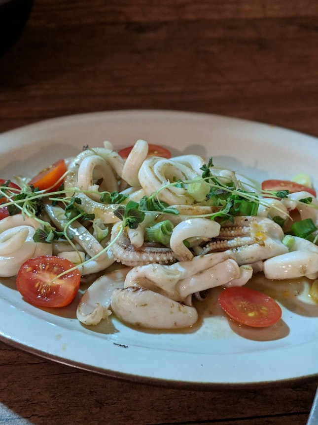 Grilled Squid ($18)