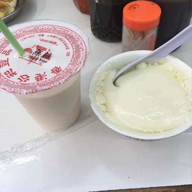 Traditional Bean Curd And Soya Milk