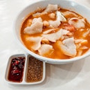 Spicy 🌶 🌶 Tom Yum Mee Hoon Kway 🐟 Soup