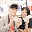 Feeling like a million bucks with @danielfooddairy at Sophisca, a specialty candy and chocolate store from Taiwan.