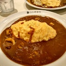 Seafood Curry Omu Rice