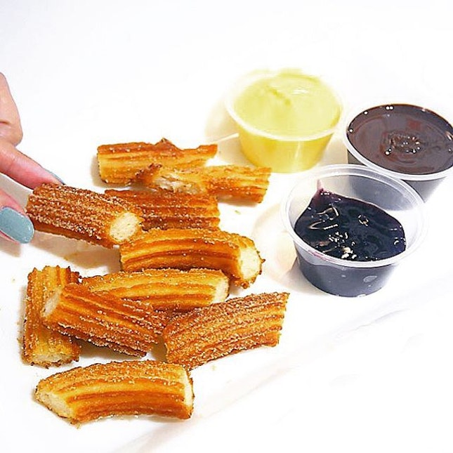 Currently at soft launch stage in Ion Orchard, Mr Churro has the longest churro (50cm) in Singapore!