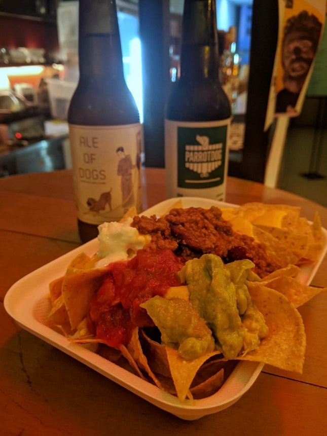 Nachos With Everything On It ($12)