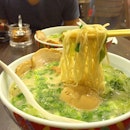 A hot bowl of ramen to end the short yet long week.