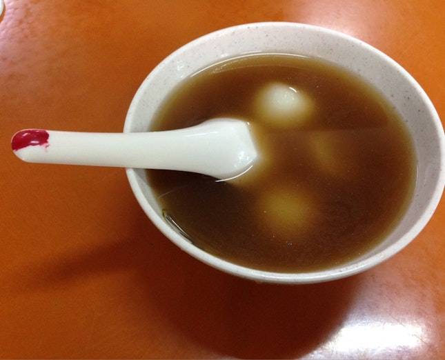 Glutinous Rice Balls In Ginger Soup ($1.70)