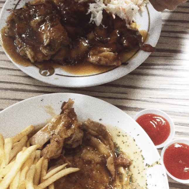 Teriyaki Chicken & Black Pepper Chop