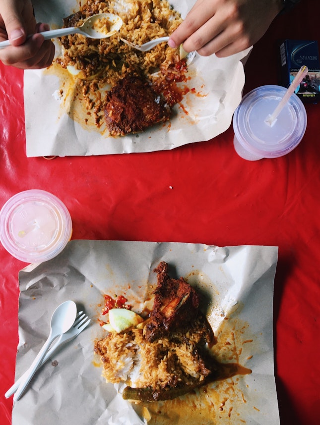 Eating Outside Of Subang Jaya