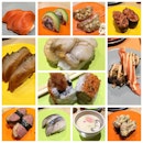 $1.60 for every single item on the sushi train and menu!!