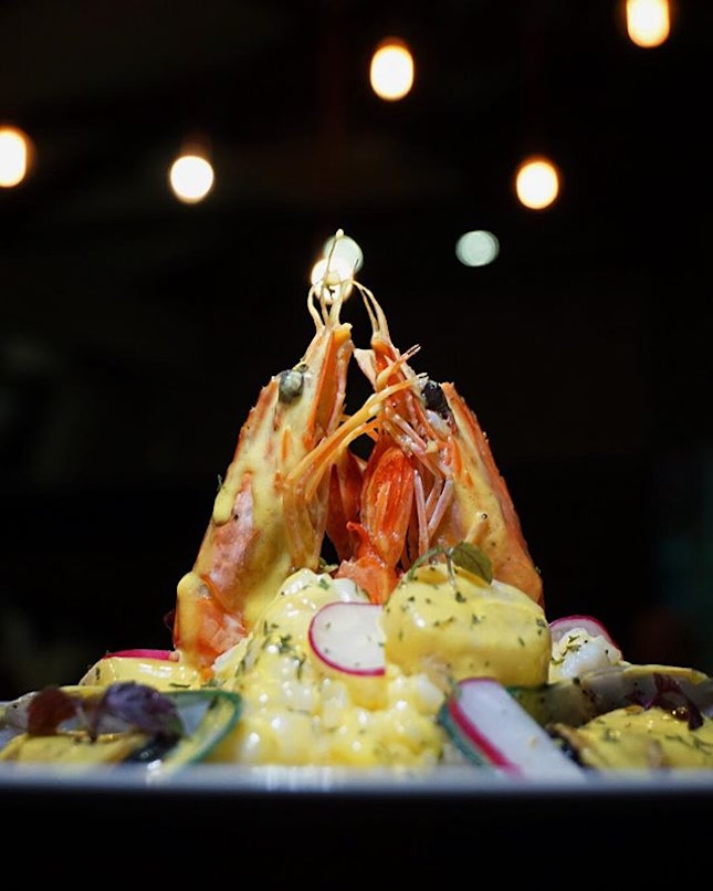 Seafood Risotto ($16.90)
with fresh prawns, scallops, squid & mussels.