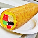 The colourful Bolu Gulung @ See Lian Cake Shop, Blk 138 Tampines St 11.