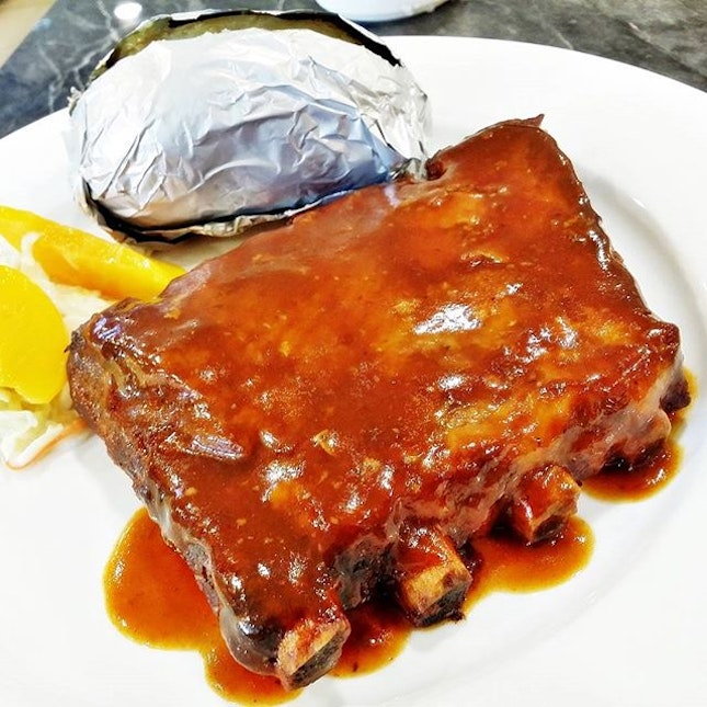 Country Baked Ribs @ Country Manna in West Coast Plaza.