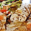 Enchiladas Chicken (SGD $19) @ Margarita's.