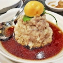 Minced Pork Pagoda With Salted Egg (SGD $12.90) @ Soup Restaurant.