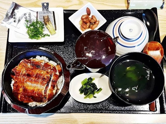 Hitusumabushi (SGD $29.50++) @ Man Man Japanese Unagi Restaurant.